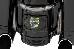 Ciro Filler Panel Light - Smoke Lens - Red Leds - Black |