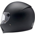 Biltwell Lane Splitter Helmet Flat Black Factory