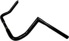 La Choppers 10" Twin Peaks Touring Handlebar - Black