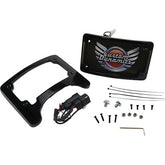 Custom Dynamics Turn Signal Eliminator With Tri Radius Illuminated Plate Frame