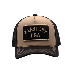 2LaneLife "USA" 5 Panel Mesh Trucker Hat