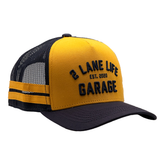 2LaneLife Garage - 5 Panel Mesh Trucker Hat