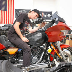 Thrashin Supply Gas Tank Cover - Black