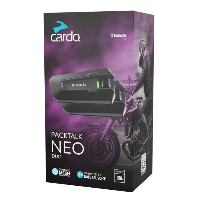 美品　cardo PACKTALK NEO Cardo Systems Packtalk Neo – 2LaneLife