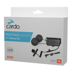 Cardo Systems Packtalk Outdoor 2Nd Helmet Kit With Sound By Jbl