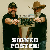 Hand Signed 2LaneLife Poster