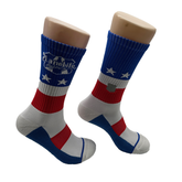 Highwaymen V3 Socks - Red, White & Blue