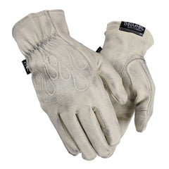 Thrashin Supply Roper Glove - Leather - Bone White