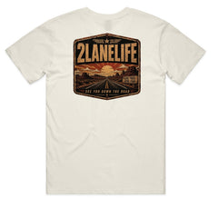 Open Road Sunrise tee