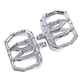 Thrashin Supply Aggressor Mini Floorboards - Chrome