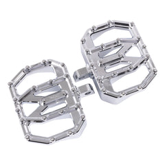 Thrashin Supply Aggressor Mini Floorboards - Chrome