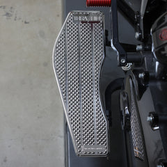 Thrashin Supply Bagger Floorboards - Chrome