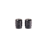 Billet Valve Stem Caps - Black