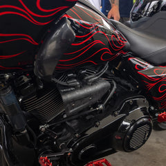 Thrashin Supply - Air Scoop | Milwaukee Eight Engine - Matte Forged Carbon