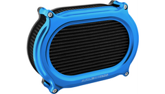 Arlen Ness Stage 2 Oval Air Cleaner Kit - Blue