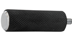 Arlen Ness Shift Peg - Knurled - Chrome