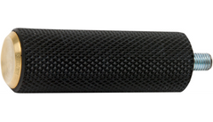 Arlen Ness Shift Peg - Knurled - Brass