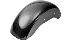 SLYFOX Carbon Fiber Rear Fender - Gloss Black