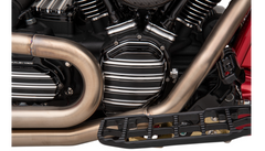 Arlen Ness Cam Cover - 10 Gauge - Black Anodized with Machined Accents - M8