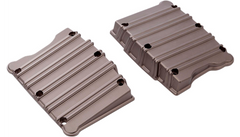 Arlen Ness Rocker Box Covers - 10 Gauge - Titanium