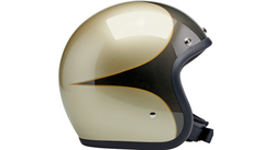 Biltwell Bonanza Helmet - Scallop - Metallic Charcoal/Champagne