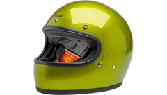 Biltwell Gringo Helmet - Metallic Lime