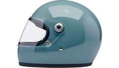 Biltwell Gringo S Helmet - Gloss Agave Blue