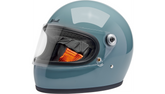 Biltwell Gringo S Helmet - Gloss Agave Blue