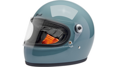 Biltwell Gringo S Helmet - Gloss Agave Blue