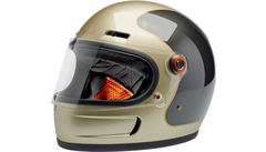 Biltwell Gringo SV Helmet - Tracker - Gloss Metallic Champagne/Charcoal