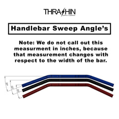 Thrashin Supply 2024-2025 Flh High Bend Bars - Black