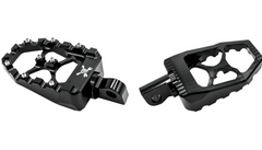 BURLY BRAND MX Evolution Driver Pegs - Black - Sportster/Dyna