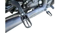 BURLY BRAND MX Mini Foot Pegs - Driver/Passenger - Black