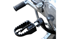 BURLY BRAND MX Foot Pegs - Driver/Passenger - Black