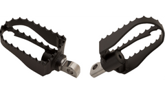 BURLY BRAND MX Foot Pegs - Driver/Passenger - Black