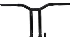 BURLY BRAND Dominator Handlebar - Raked - 12" - Black