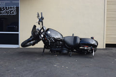 Bung King - 2018-2025 Passenger Peg Crash Bar / Frame Slider - Softail - CLEARANCE SALE