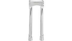 BILTWELL Murdock O/S Risers - 12" - Chrome