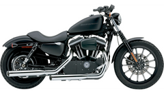 Cobra Slashcut Mufflers - Chrome - '04-'13 XL