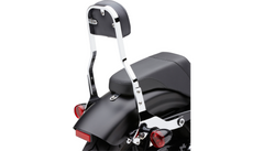 Cobra Detachable Backrest Kit - 14" - Chrome - Softail
