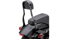 Cobra Detachable Backrest Kit - 14" - Black - Softail