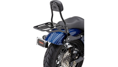 Cobra Detachable Backrest Kit - 14" (Round) - Black - Dyna