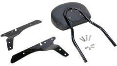 Cobra USA Round Sissy Bar - Short - Black - Sportster