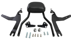 Cobra USA Backrest Kit - 14" - Black - Softail