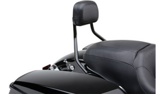 Cobra USA Detachable Backrest - Black - Short - FLH/FLT