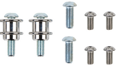 Cobra USA Detachable Backrest Kit - 11" - Chrome - Softail