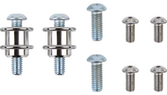 Cobra USA Detachable Backrest Kit - 11" - Black - Softail