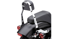 Cobra Detachable Backrest Kit - 11" - Chrome - Dyna