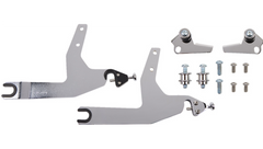 Cobra USA Detachable Backrest Kit - 14" - Black - Softail