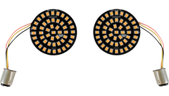 Custom Dynamics Genesis® 4 Solid Amber Front Turn Signal Insert - LED - 1157